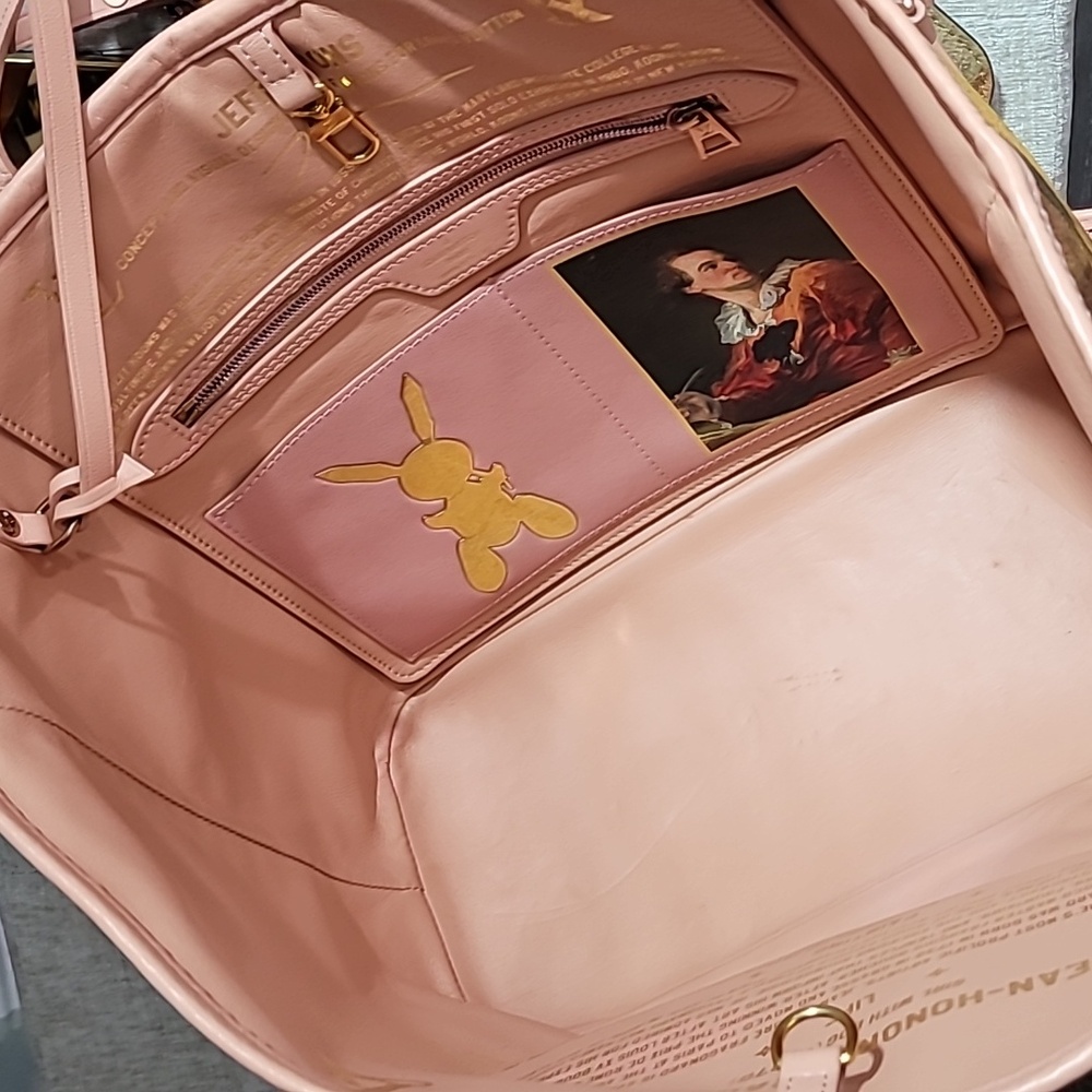 Louis Vuitton Fragonard Limited Edition Neverfull Artistic Tote Bag Set - - Picture 12 of 16